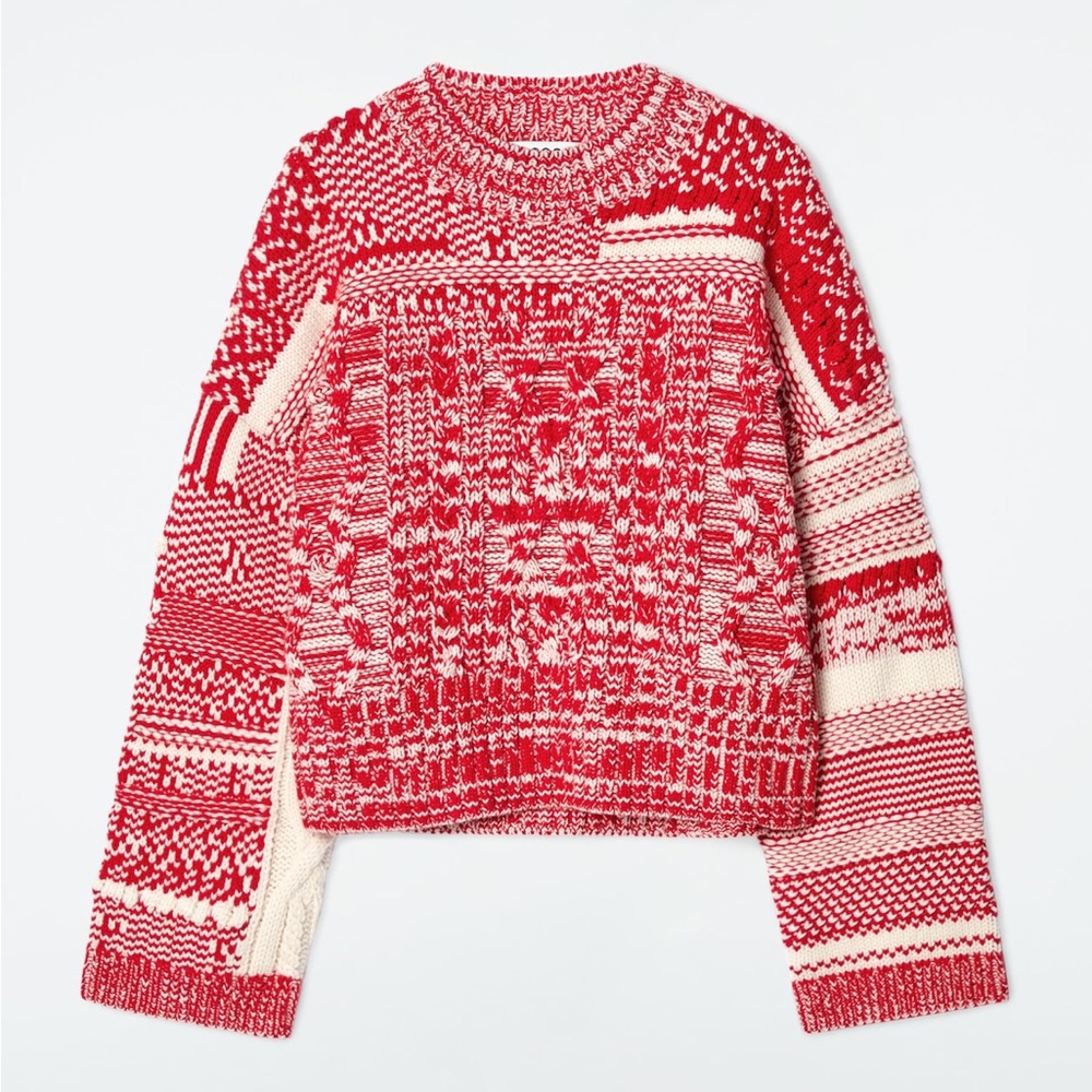 COS Fair Isle Wool and Cashmere Sweater